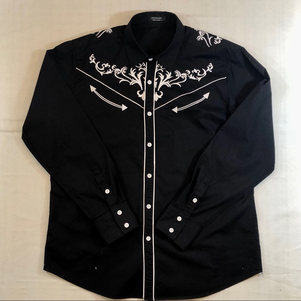Western Embroidered Shirt 620